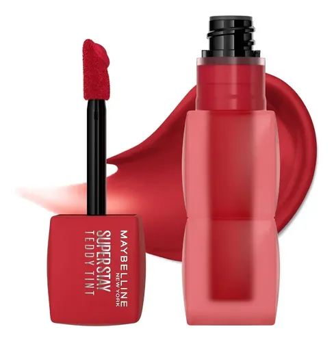 Maybelline Labios Super Stay Teddy 130 Tomato Girl