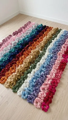 Scrunchies Saten -pack Por 120 Scrunchies- Pack Mayorista
