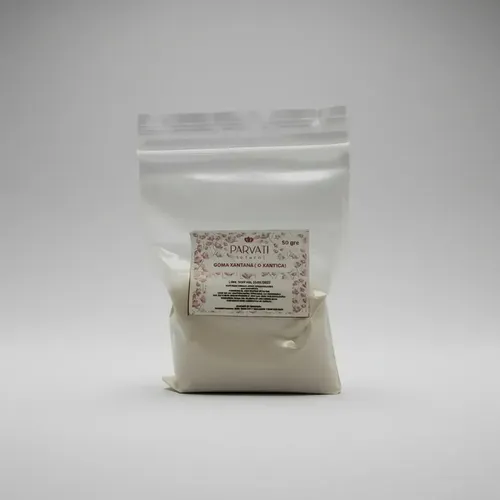 goma xantana Parvati Natural Cosmética Natural Insumo Cosmetico 50g y 50mL