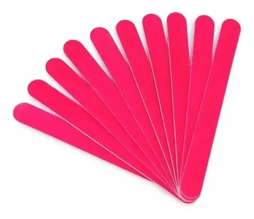 12 Limas Ultra Fina Para Press On Descartable Nail Manicuria