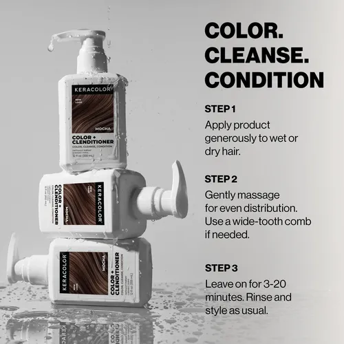 Tinte Semipermanente Para Cabello Keracolor Clenditioner Moc