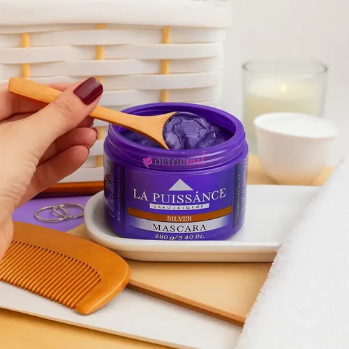 Máscara La Puissance Matizador Violeta Silver Rubios 250ml