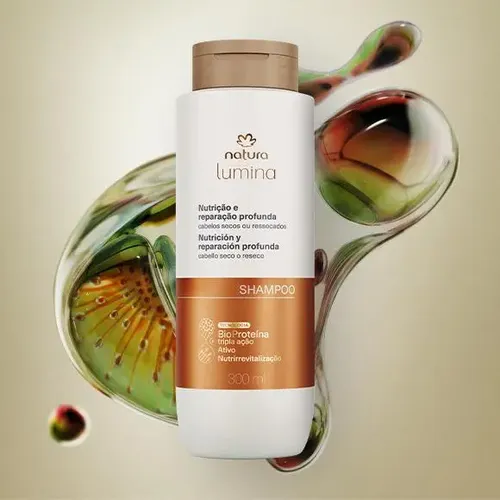 Shampoo Nutritivo Para Cabellos Secos O Resecos Lumina 300ml