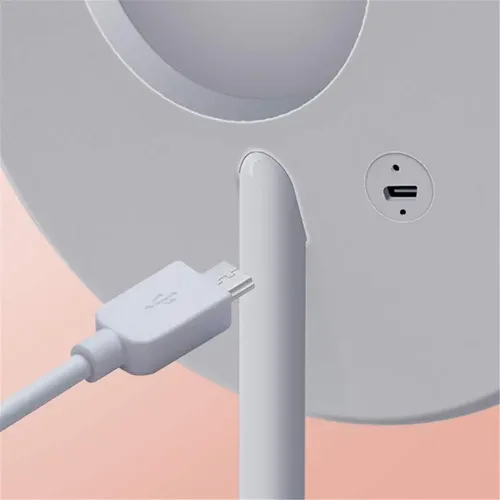 Espejo Luz Led Táctil 360° Maquillaje Usb Espejo Aumento 5x