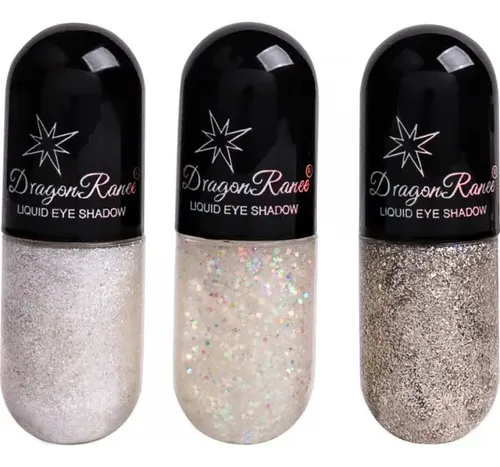 Shining Light De 3 Sombras Gel Con Glitter Dragon Ranee Color A
