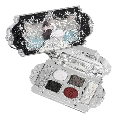 Paleta De Maquillaje Metallic Shimmer Eyeshadow Smoky Cosmet