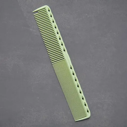 Peine De Fibra De Carbono Verde 19×3 Cm
