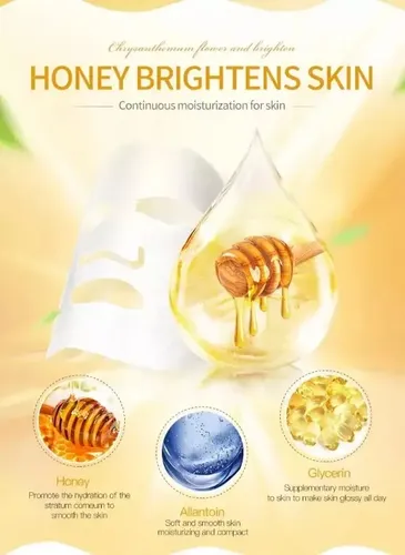 Mascarilla Facial Hialurónico Nicotinamida Blanqueadora