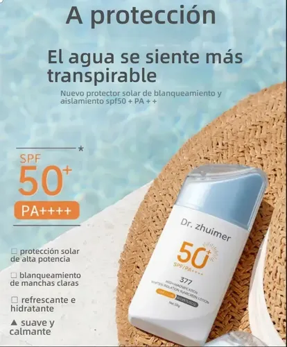 Shi* Botellas De Crema Blanqueadora De Protección Solar