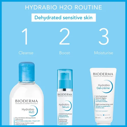 Agua Micelar Bioderma Hydrabio H2o 250ml Para Piel Deshidrat