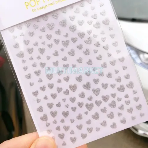 2 Stickers Para Uñas 3d Autoadhesivos – Nail Art