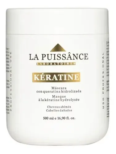 Máscara Capilar Keratina La Puissance Anti Frizz Pelo 500ml