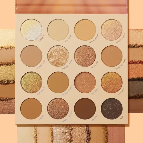Paleta De Sombras Colourpop Golden Hour 16 Tonos