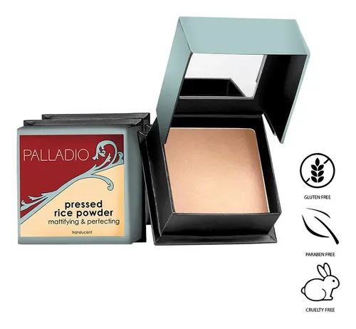 Polvo Compacto De Arroz Mattificante X7.25g Palladio