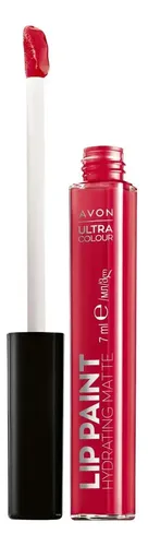 Labial Liquido Lip Paint Ultra Color Semi Matte Hidrat- Avon Color Glam red