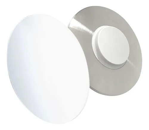 Espejo De Aumento 10x Miusco Magnético 10 Cm Plateado