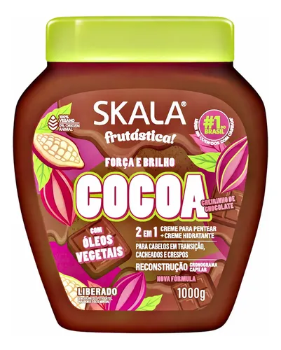 Kit Skala Fruitastic 2 En 1 Brillo Hidratación Anti Frizz X3