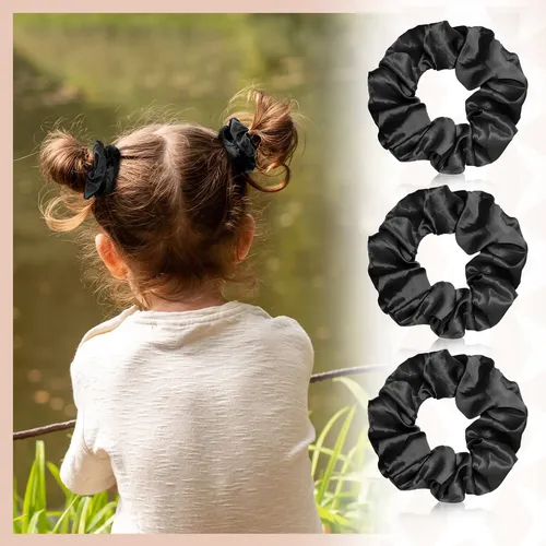 Cintas De Satén De Seda Scrunchies Giegxin, 80 Piezas, Para