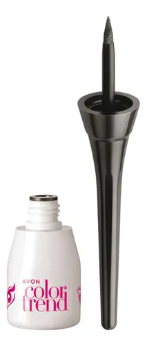 Set De 4 – Delineador Liquido Para Ojos Negro Mate Avon Negro Mate