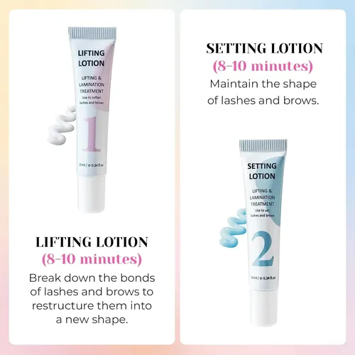 Kit De Lifting De Pestañas Rizadas Lomansa Para Mujer,;