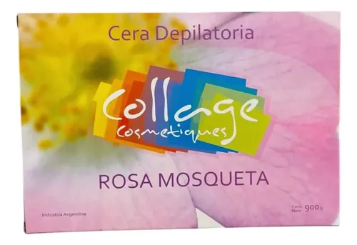 Cera Depilatoria Profesional Rosa Mosqueta 6u Collage 900 Gr
