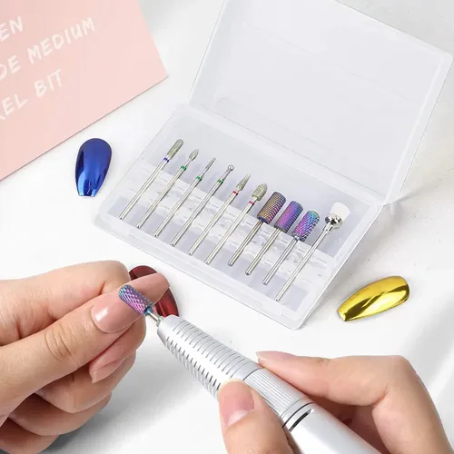 30 Brocas Para Uñas De Uso Doméstico Para Pulir Limas De Man
