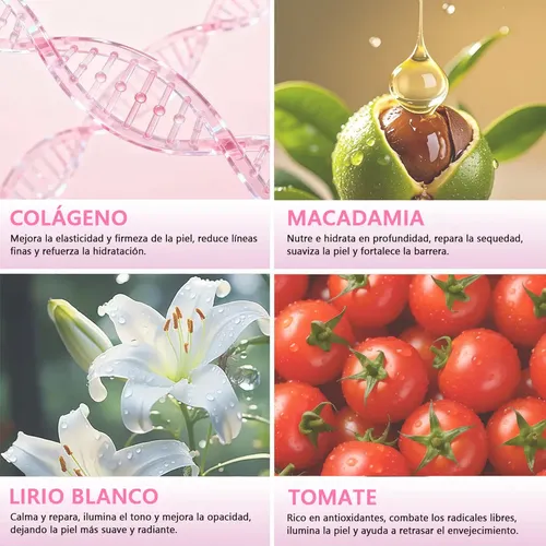 Cápsula De Colágeno Hidratante Crema Porno Rosa Adnzz