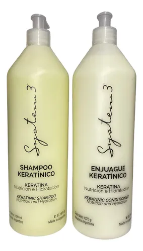 Combo Shampoo Y Acondicionador Keratínico – System 3