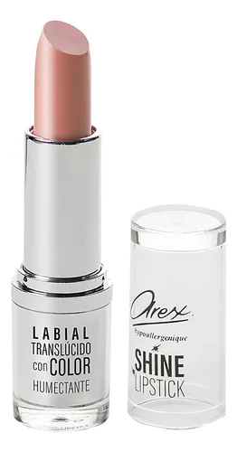 Labial Translúcido Con Color Arex Color Nude