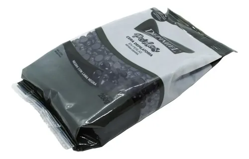 Depimiel Cera Depilatoria Perlas Negra Con Lama Negra 200gr