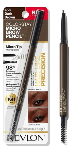 Lápiz Micro Para Cejas Revlon Colorstay Dark Brown