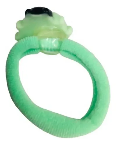 Colita Gomita Para El Pelo Con Accesorio New Ar1 Ctir Ellobo