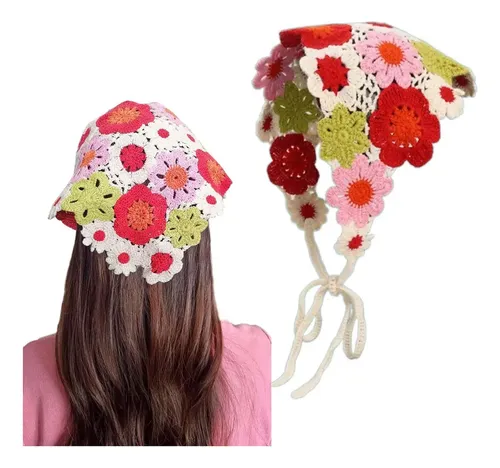 Diadema De Ganchillo Para El Cabello Accesorios Estilo C