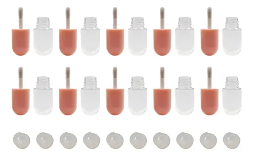 Contenedor De Brillo De Labios Lipgloss Lip Rosa