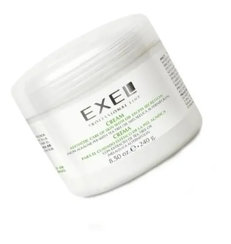 Crema Jabonosa Exel Pieles Acne Tea Tree Oil 240gr