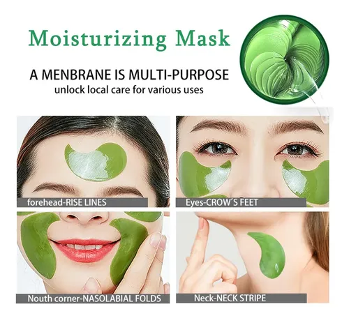 Máscara De Ojos Aloe Vera Colágeno Sadoer 60u