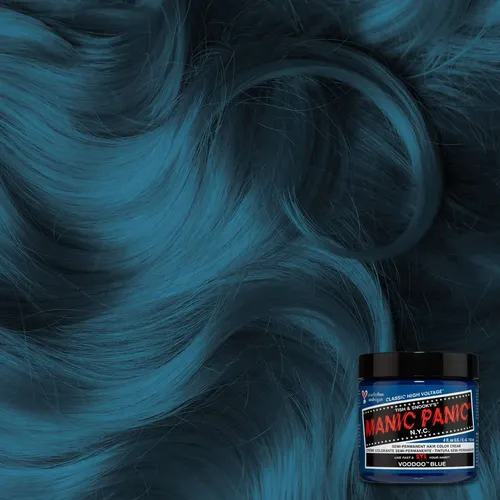 Tinte Para El Cabello Azul Vudú De Manic Panic, Color Vegano