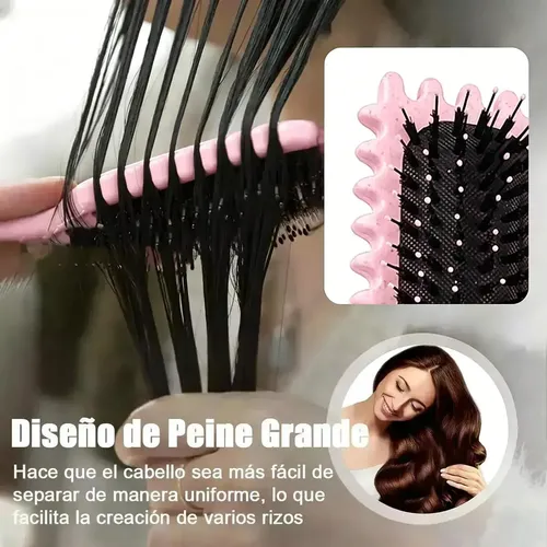Yataia Pincel Bounce Curl Cepillo Define Style Cabello