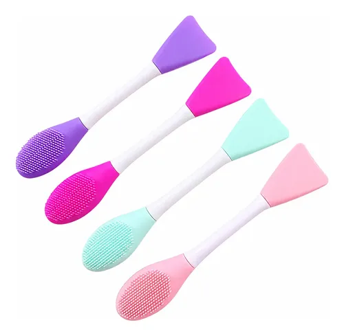 Espatula Para Aplicar Mascarillas Plastica Doble Punta