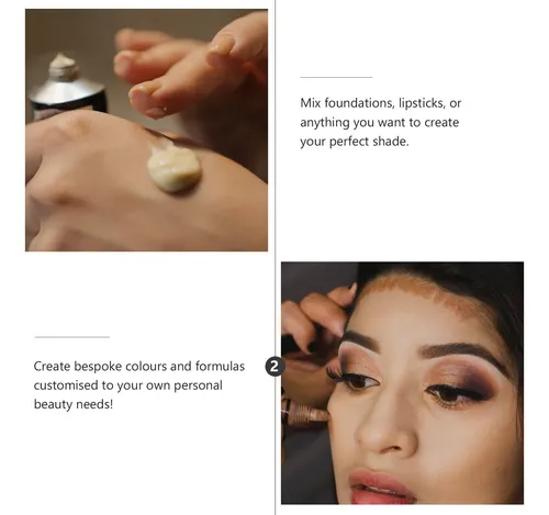 Paletas Profesionales Para Mezclar Maquillaje De Manos, 2 Un