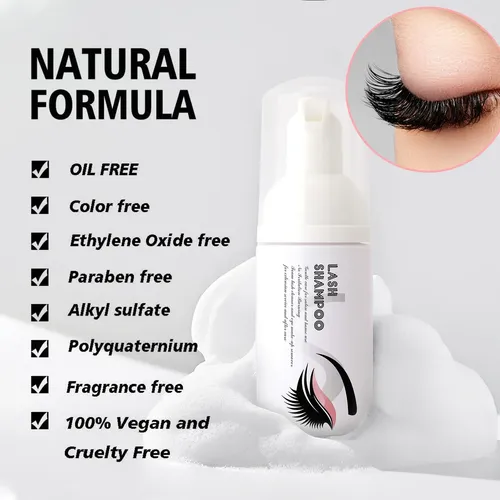 Mousses Limpiadoras De Pestañas, 30 Ml, Espuma Limpiadora Pa