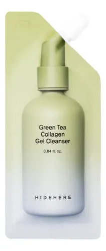 Gel De Limpieza Con Colágeno Y Té Verde Hidehere 25 Ml Hh01