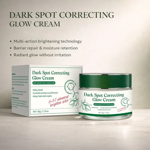 Crema Facial Aclaradora De Manchas Y Brillo 50g