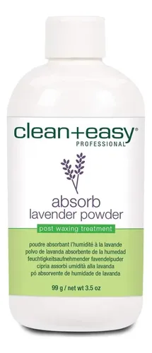 Polvo Absorb Lavanda Clean + Easy Para Depilación