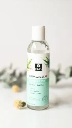 Agua Micelar Oms Aloe Vera + Zea Mays Hidrata Y Calma 200 Ml