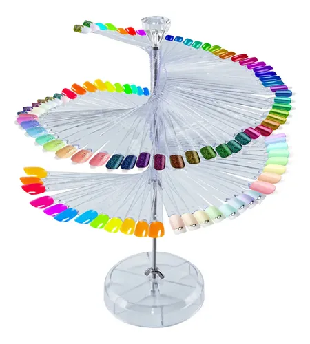 Expositor De Tarjetas De Colores Cold Chart Shelf, 120 Barra