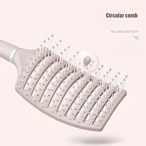 Cepillo Desenredante Flexible Para Peinar Cabello
