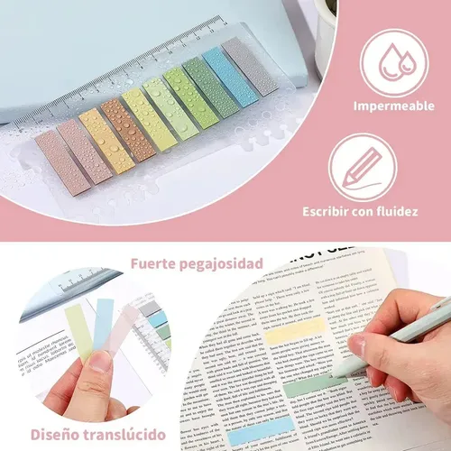 Guías De Índice De Pegatinas, Marcadores De 1200 Páginas,