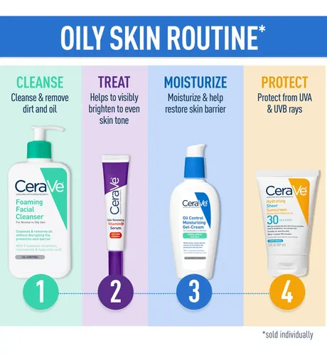 Cerave Limpiador Facial Espumoso, Lavado Facial