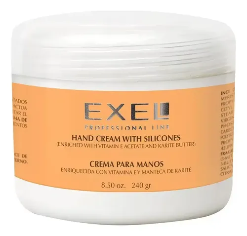 Crema Para Manos Exel Con Manteca De Karite Vitamina E 240gr